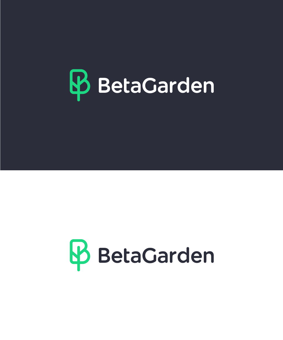 green B tree logo design for a consultancy firm