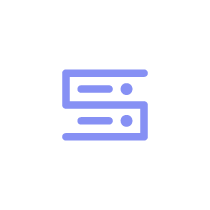 S and server logo for a hosting provider
